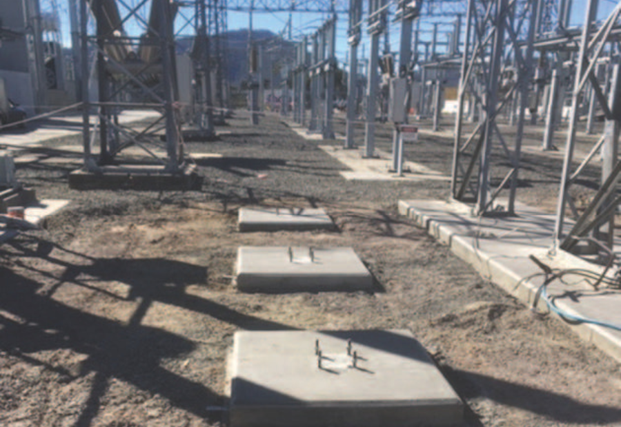 Lindisfarne Switchyard Capacitor Bank